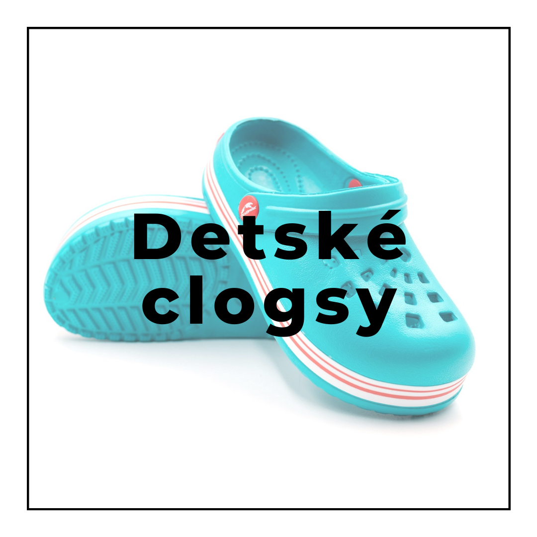 banner detske clogsy sk